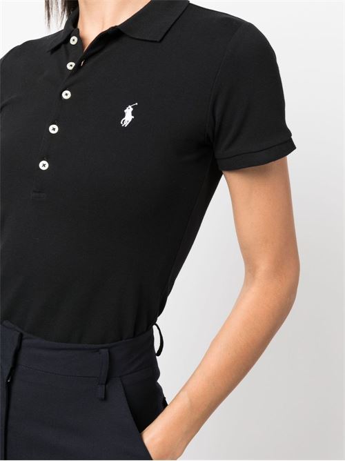 Polo donna nera POLO RALPH LAUREN | 211870245005